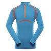 triko dětské dlouhé ALPINE PRO SEAMO funkční modré (Velikost L)
