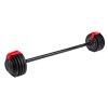 činky nastavitelné Acra sada 24 kg 3v1