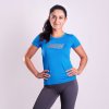 triko krátké dámské Progress DEPORTA RUN modré