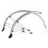 blatníky M-Wave 26" šíře 60mm + dynamo kabely stříbrné servisní balení