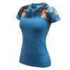 triko krátké dámské SENSOR MERINO IMPRESS modré/universe
