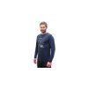 triko dlouhé pánské SENSOR MERINO ACTIVE OUTSIDE modré
