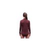 triko dlouhé dámské SENSOR MERINO AIR body červené