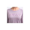 triko dlouhé dámské SENSOR MERINO BLEND ELEMENTS fialové (Velikost L)