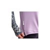 triko dlouhé dámské SENSOR MERINO BLEND IMPRESS violet/zebra (Velikost L)