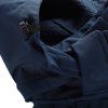 bunda dámská ALPINE PRO HOORA softshellová s DWR modrá (Velikost S)