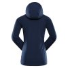 bunda dámská ALPINE PRO HOORA softshellová s DWR modrá