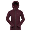bunda dámská ALPINE PRO ANUKA s DWR fialová