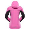 bunda dámská ALPINE PRO KERAKA softshellová s DWR růžová (Velikost L)