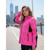 bunda dámská ALPINE PRO KERAKA softshellová s DWR růžová (Velikost L)