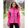 bunda dámská ALPINE PRO KERAKA softshellová s DWR růžová (Velikost L)