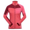 mikina dámská ALPINE PRO ONNECA 2 s COOL DRY růžová