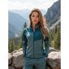 mikina dámská ALPINE PRO ONNECA 2 s COOL DRY modrá