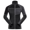 mikina dámská ALPINE PRO ONNECA 2 s COOL DRY černá
