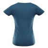 triko dámské krátké ALPINE PRO NEGA 2 s COOL DRY modré
