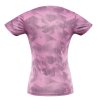 triko dámské krátké ALPINE PRO QUATRA s COOL DRY růžové (Velikost L)