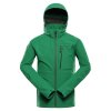 bunda pánská ALPINE PRO HOOR softshellová s DWR zelená