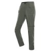 kalhoty pánské dlouhé ALPINE PRO NESC 2 s COOL DRY zelené