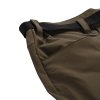 kalhoty pánské dlouhé ALPINE PRO CORB softshellové s COOL DRY zemité