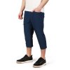 kalhoty pánské 3/4 ALPINE PRO WEDER 2 softshellové modré