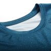 triko pánské krátké ALPINE PRO QUATR rychleschnoucí s COOL DRY modré (Velikost L)