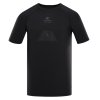 triko pánské krátké ALPINE PRO MOLS s reflexními prvky černé (Velikost 5XL)