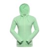 mikina dámská ALPINE PRO LOKKA zelená (Velikost S)