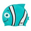 čepice plavecká dětská Acra NEMO tyrkysová