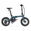 EOVOLT Skládací elektrokolo Morning 16" V3 2024 Modrá, Černá/Zelená/Šedá/Modrá