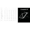 LAPIERRE Crosshill CF 9.0 AXS Translucent Hex Blue Glossy (Varianta XS)
