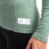 triko dámské dlouhé SENSOR DF merino basil green (Velikost L)