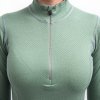 triko dámské dlouhé SENSOR DF merino basil green (Velikost L)