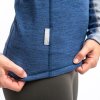 triko dámské dlouhé SENSOR BOLD ZIP merino modro/šedé (Velikost L)