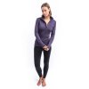 mikina dámská SENSOR Extreme up merino fialová (Velikost L)