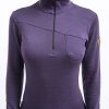 mikina dámská SENSOR Extreme up merino fialová (Velikost L)