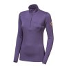 mikina dámská SENSOR Extreme up merino fialová (Velikost L)