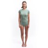 triko krátké dámské SENSOR MERINO AIR basil green (Velikost L)