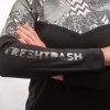 triko dámské dlouhé FRESH TRASH ESCAPE merino černé (Velikost L)