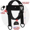 posilovač krku RDX HEAD HARNESS H2 černý plus