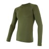 triko dlouhé pánské SENSOR MERINO ACTIVE safari