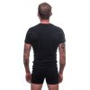 triko krátké pánské SENSOR MERINO ACTIVE černé (Velikost M)