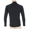 triko dlouhé pánské SENSOR MERINO DOUBLE FACE zip černé (Velikost L)