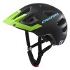Dětská helma CRATONI Maxster Pro Black/Lime Matt