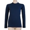 triko dlouhé dámské SENSOR MERINO DOUBLE FACE tm. modré (Velikost L)