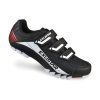 EXUSTAR SM308 Tretry MTB black/white/red v.45