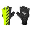rukavice FORCE LINE bez zapínání, fluo-černé
