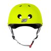 přilba FORCE BMX, fluo lesklá