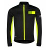 bunda F FROST softshell zimní, černo-fluo