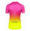 dres F MTB ANGLE LADY kr. rukáv, růžovo-fluo