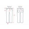 kalhoty dlouhé unisex HAVEN ENERGIZER Long černo/červené (Velikost L)